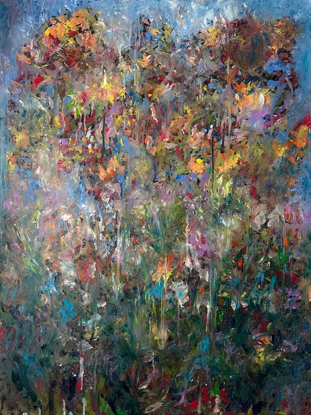 Overgrown painting