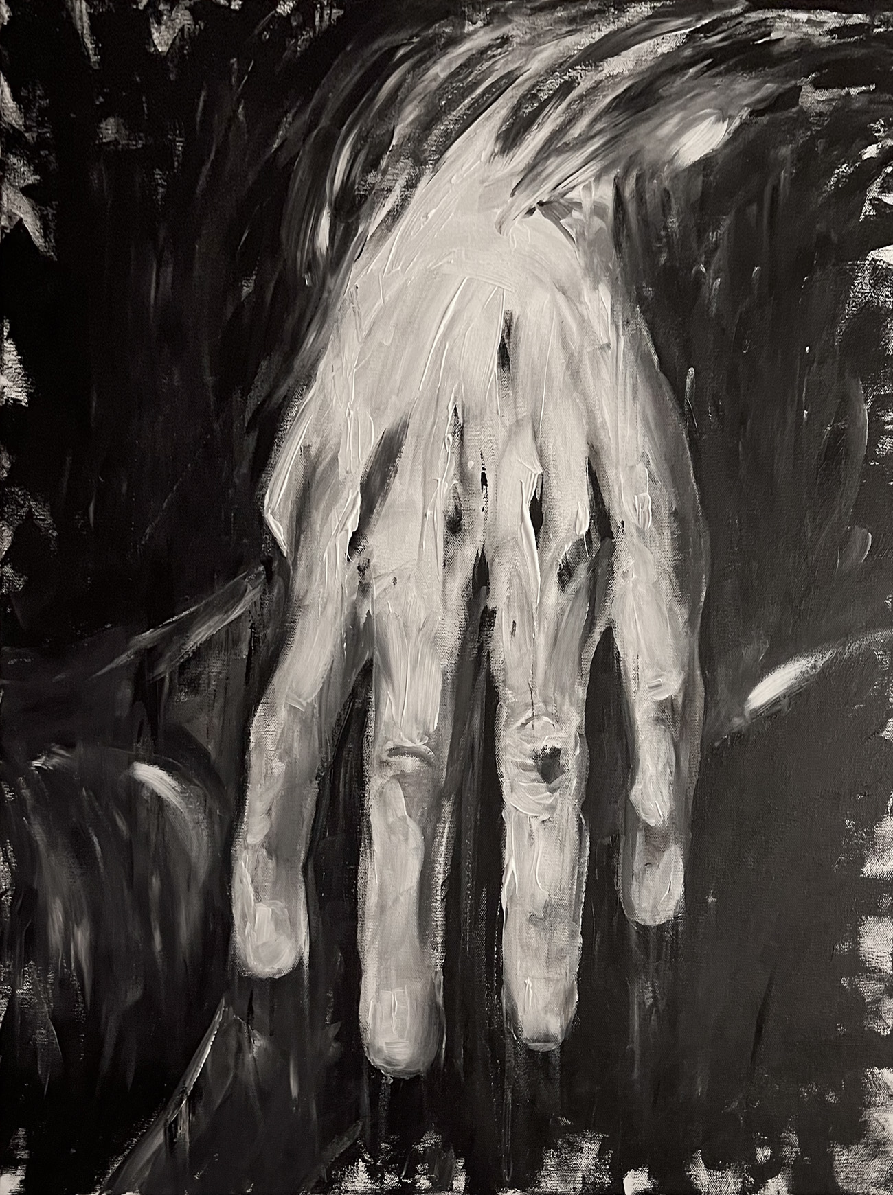 In Your Hands painting